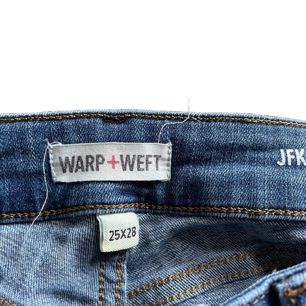 Warp + Weft JFK New York City Skinny Jeans‎ Napa 25 x 28 - Picture 4 of 7